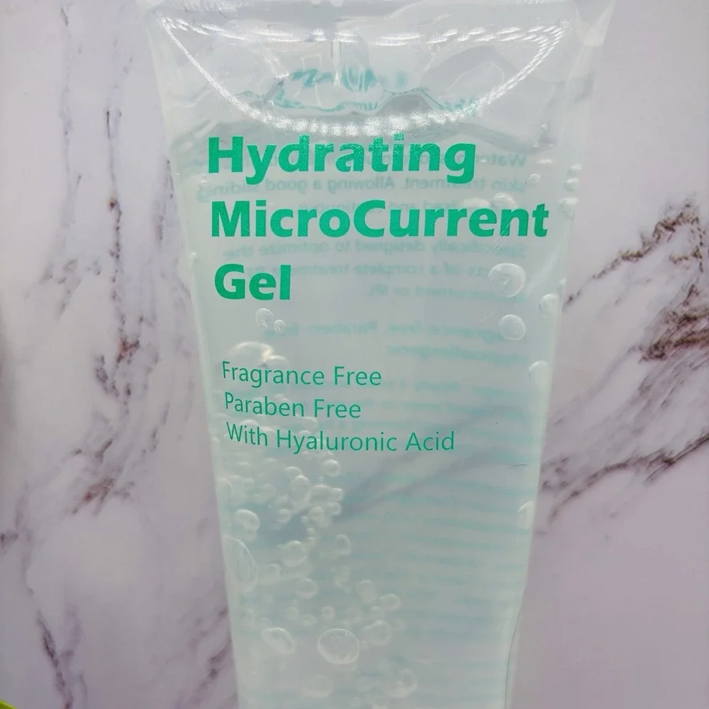 Oeneis Hydrating Microcurrent Gel Hyaluronic Acid Fragrance-Free Clear New
